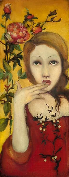 Your Name is Safe in My Mouth by Cassandra Barney — Canvas