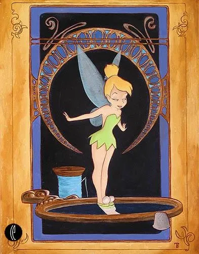 Tink's Reflection by Tricia Buchanan Benson
