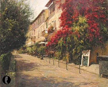 Rue De St.tropez by Leonard Wren