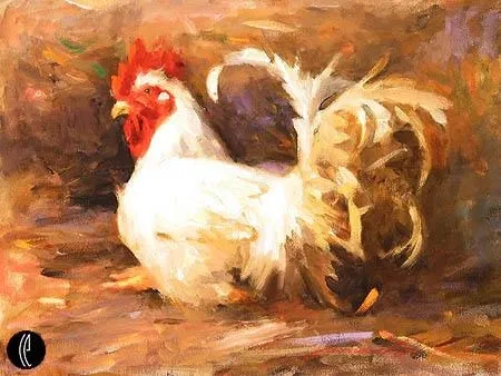 Spring Rooster by Leonard Wren