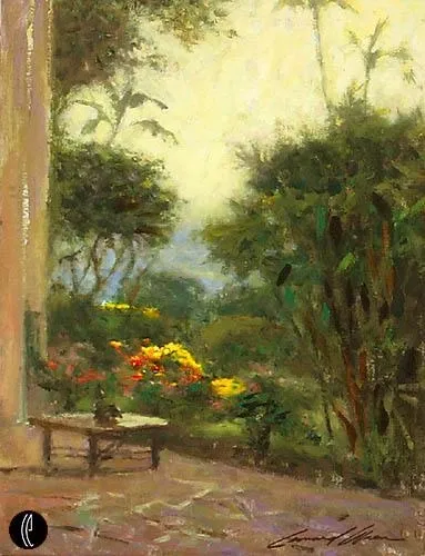 Patio by Leonard Wren