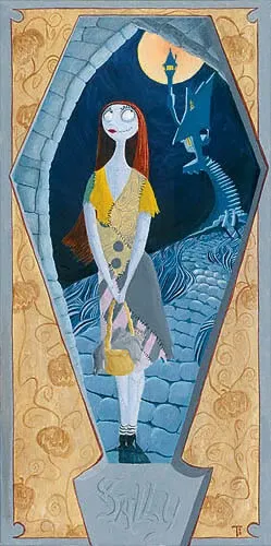Sally -  From The Movie The Nightmare Before Christmas by Tricia Buchanan Benson — Giclee On Canvas