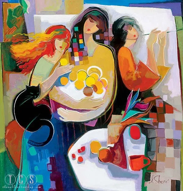 Festive Encounter by Irene Sheri