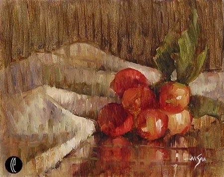 Radishes by Jan Saia