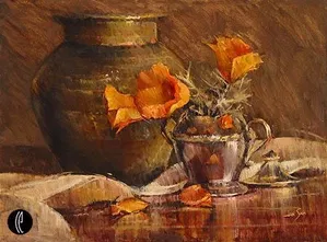 Jan Saia - Three Poppies