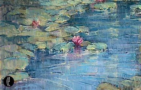 Lily Pond by Jan Saia