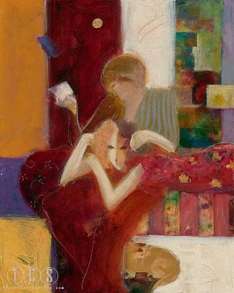 Lyrics Of Love Giclee on Paper by Sabzi