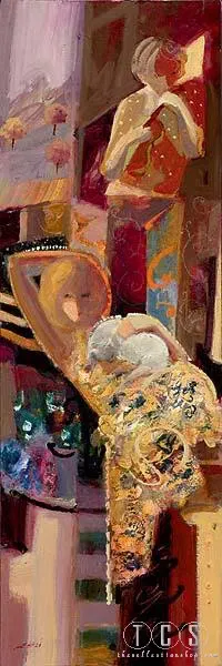 Sabzi - Music For My Love Giclee on Canvas