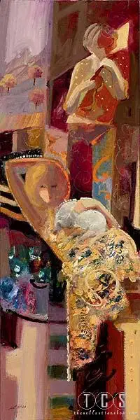 Sabzi - Music For My Love Giclee on Canvas