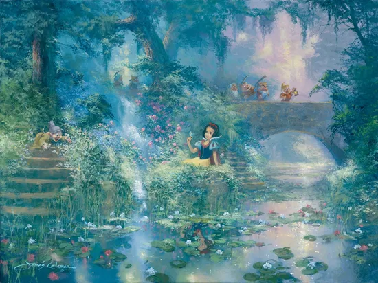 James Coleman - Picking Flowers Snow White And The Seven Dwarfs