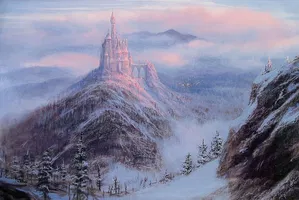 Peter Ellenshaw-Mystical Kingdom Of The Beast - From Disney Beauty and The Beast