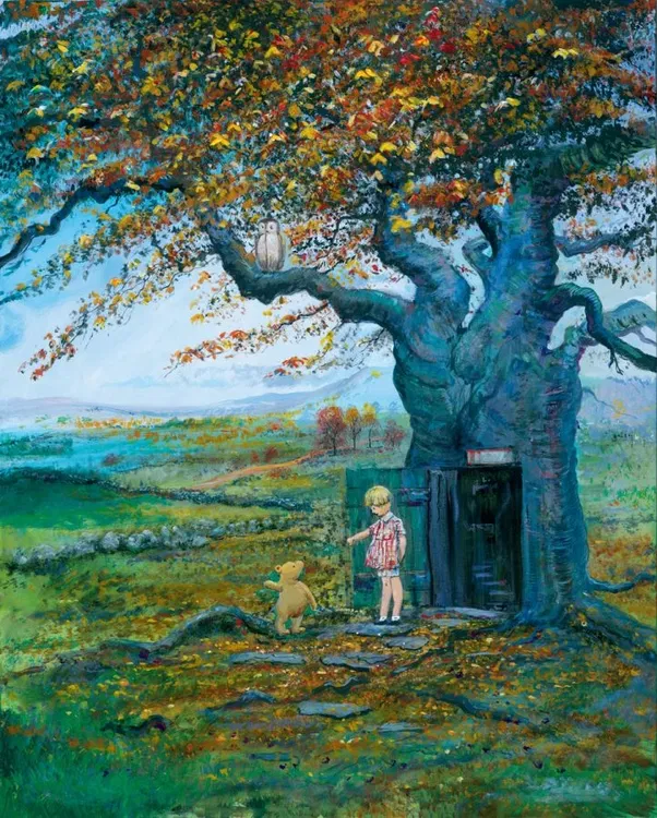 Peter / Harrison Ellenshaw - Fall In The 100 Acre Wood Winnie The Pooh