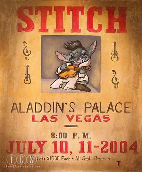 Tricia Buchanan Benson - Stitch At Aladdin’s Palace