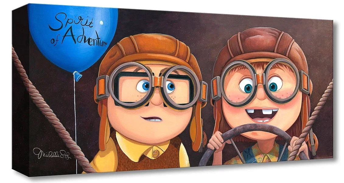 Adventure Awaits by Michelle St Laurent — Giclee On Canvas