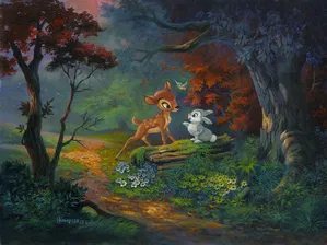 Michael Humphries - A Friendship Blossoms From The Movie Bambi