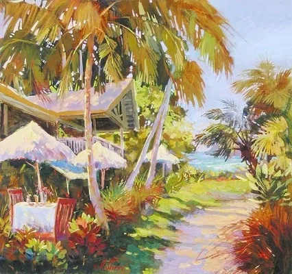 Afternoon Retreat by Irene Sheri