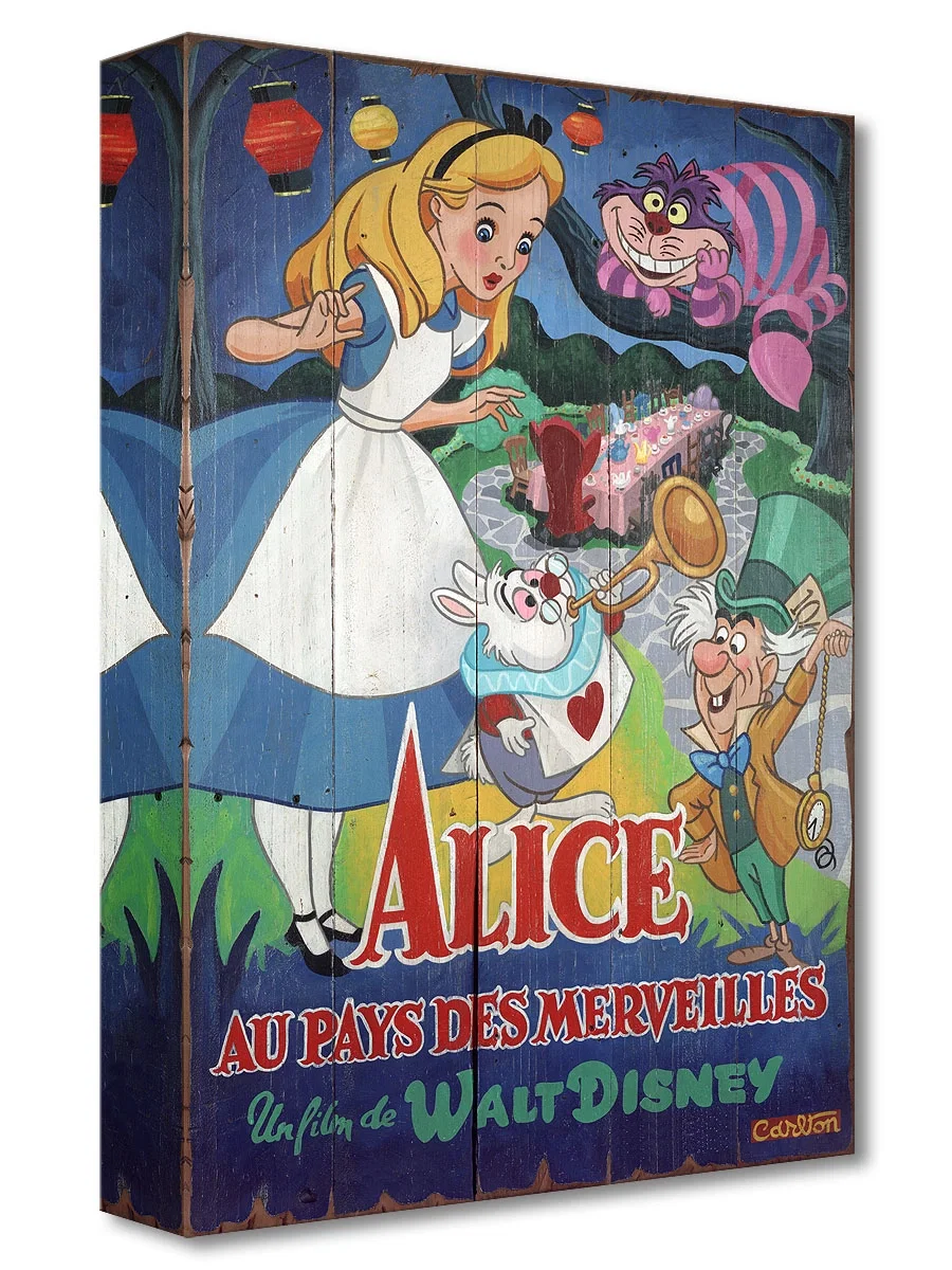 A Date with Wonderland by Trevor Carlton — Gallery Wrapped Giclee On Canvas