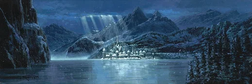 Arendelle From The Movie Frozen by Rodel Gonzalez