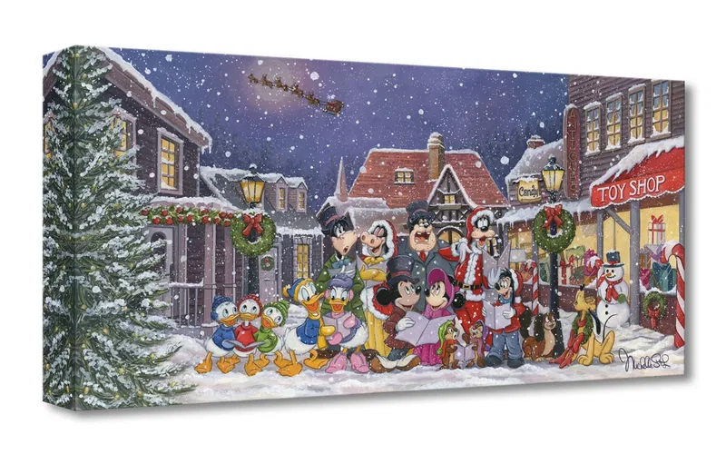Michelle St Laurent - A Snowy Christmas Carol Gallery Wrapped