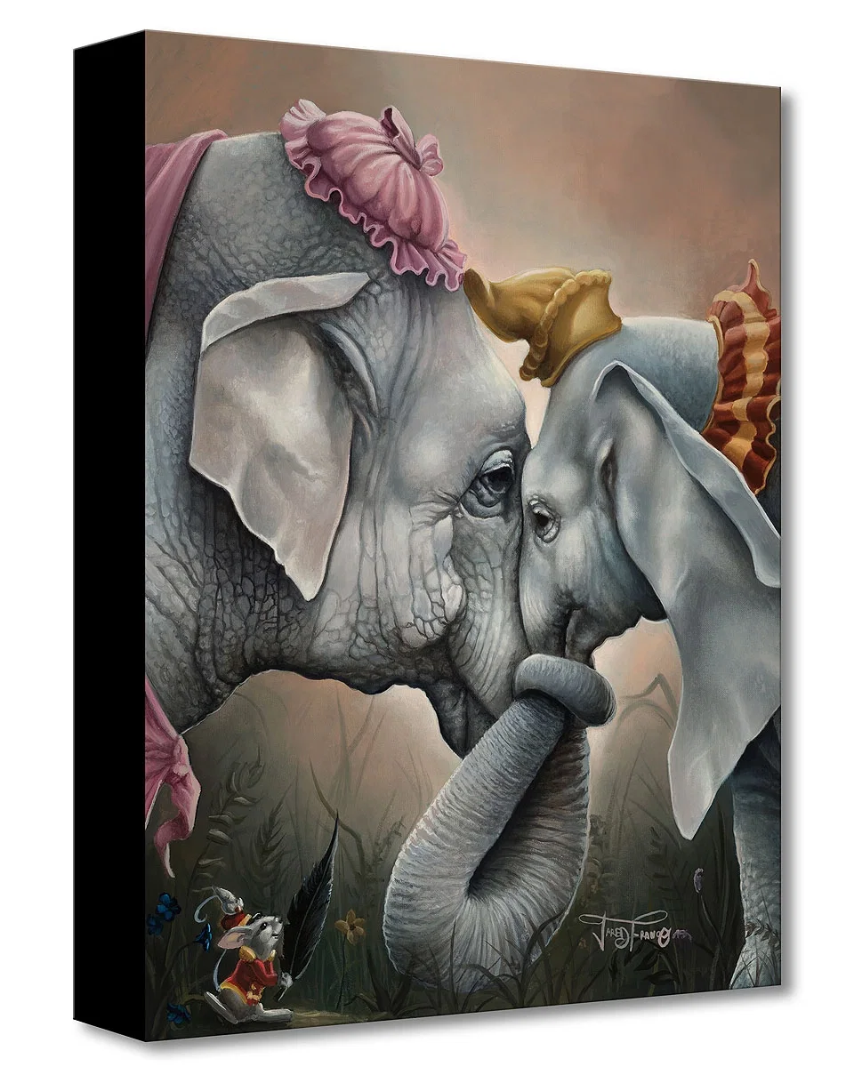 Together at Last From Dumbo by Jared Franco — Gallery Wrapped Giclee On Canvas