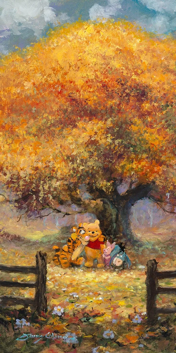 Autumn Portrait by James Coleman — Giclee On Canvas