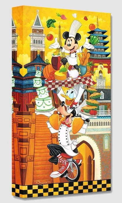 A World of Flavor by Tim Rogerson — Gallery Wrapped Giclee On Canvas