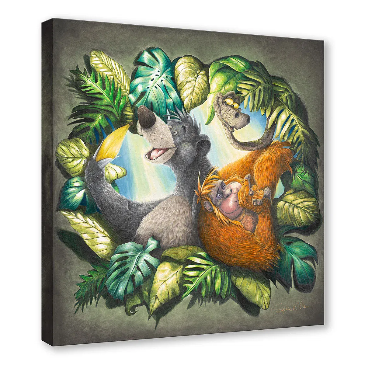 Bear Necessities by Sophie Ellen — Gallery Wrapped Giclee On Canvas