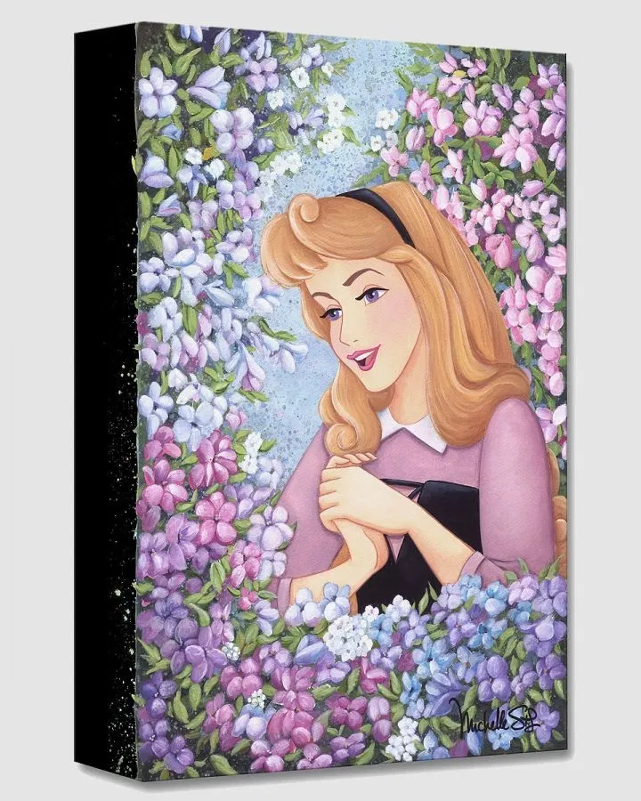 Briar Rose From Sleeping Beauty by Michelle St Laurent — Gallery Wrapped Giclee On Canvas