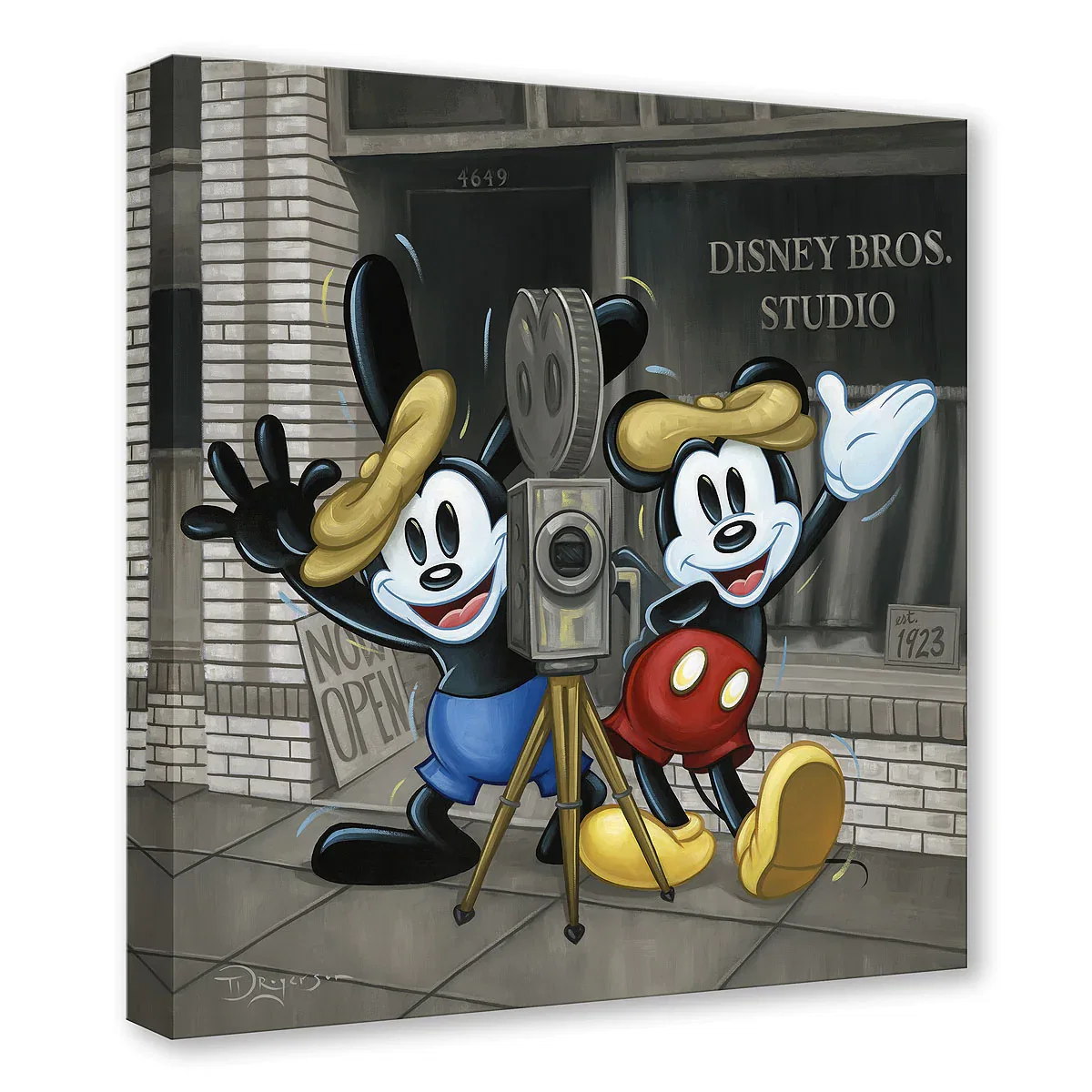 Bros in Business by Tim Rogerson — Gallery Wrapped Giclee On Canvas