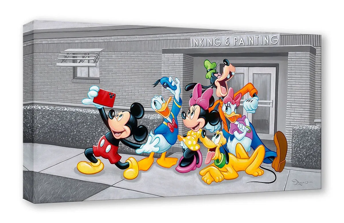 Celfie by Tim Rogerson — Gallery Wrapped Giclee On Canvas