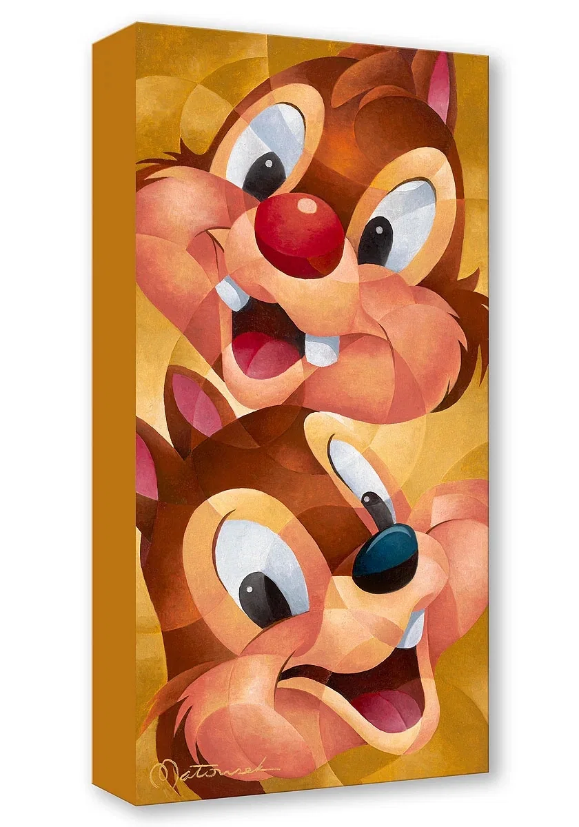 Chip and Dale by Tom Matousek — Gallery Wrapped Giclee On Canvas