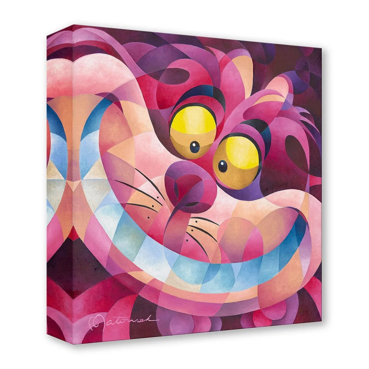 Cheshire Cat Grin by Tom Matousek — Gallery Wrapped Giclee On Canvas