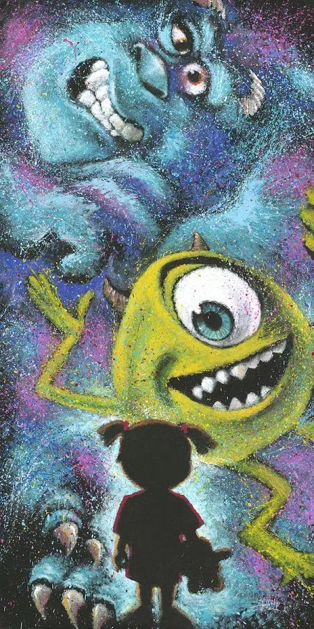 Closet Full of Monsters by Stephen Fishwick — Giclee On Canvas