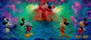 Jared Franco - Mickey's Colorful History From Mickey Mouse