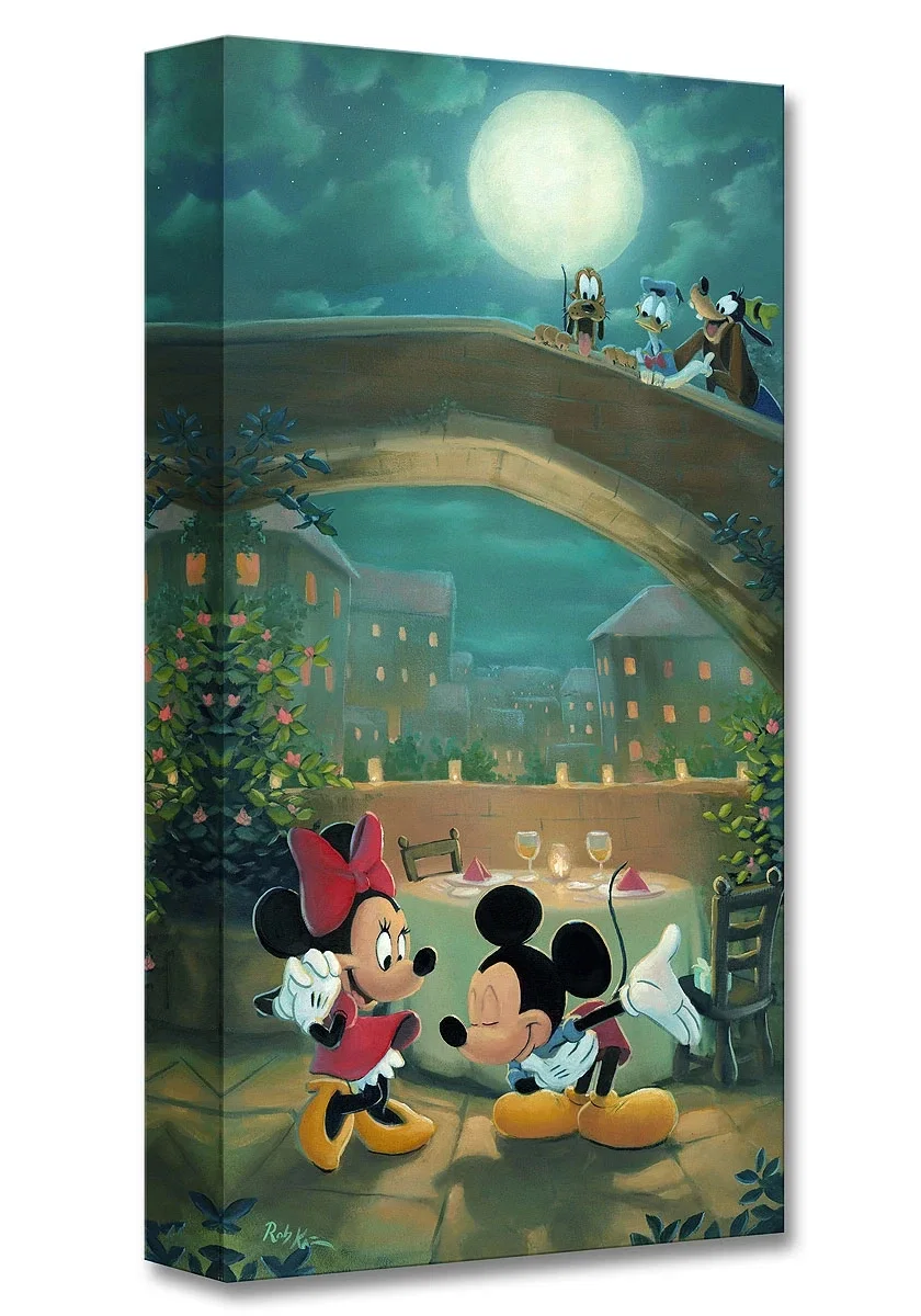 Cuisine for Two by Rob Kaz — Gallery Wrapped Giclee On Canvas