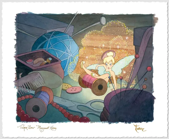 Toby Bluth - Cute As A Button Deluxe Tinker Bell