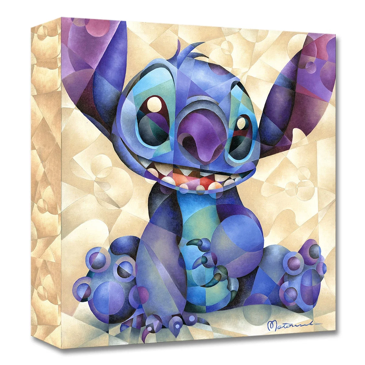 Cute and Fluffy From Lilo and Stitch by Tom Matousek — Gallery Wrapped Giclee On Canvas
