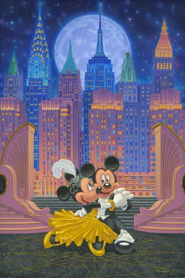 Dancing Under the Stars by Manuel Hernandez — Giclee On Canvas