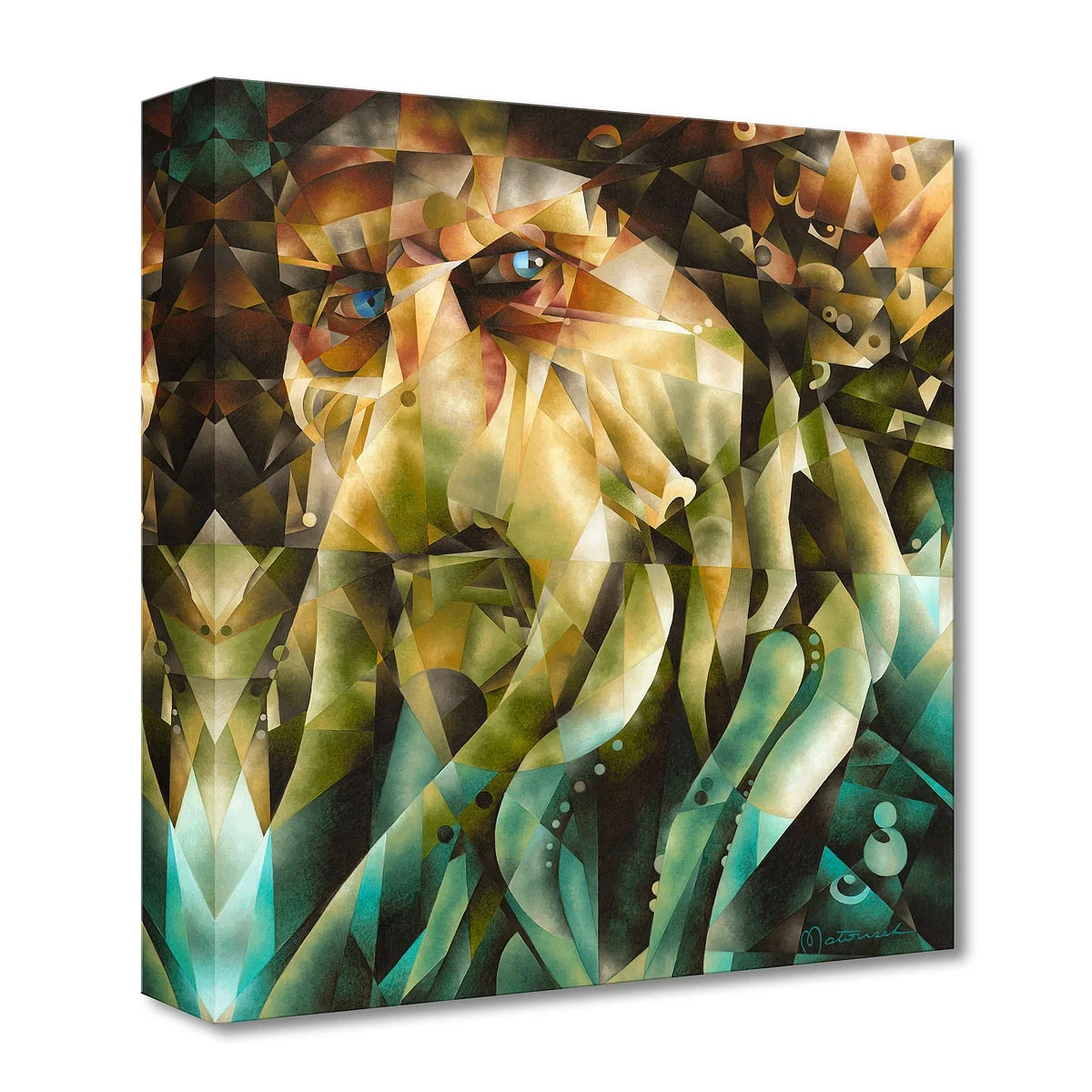 Davey Jones From Pirates of the Caribbean by Tom Matousek — Gallery Wrapped Giclee On Canvas