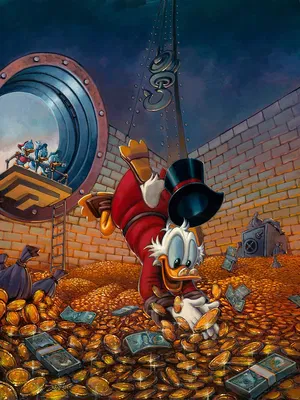 Rodel Gonzalez - Diving in Gold From Scrooge McDuck