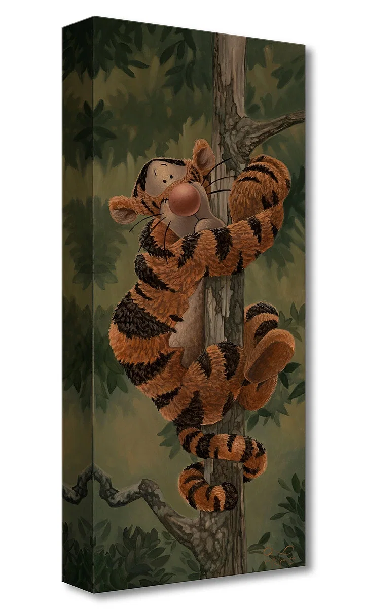 Don't Look Down by Jared Franco — Giclee On Canvas