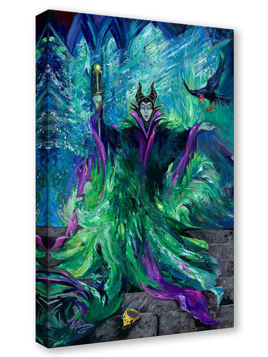 The Emerald Curse by Elena Penkova — Gallery Wrapped Giclee On Canvas