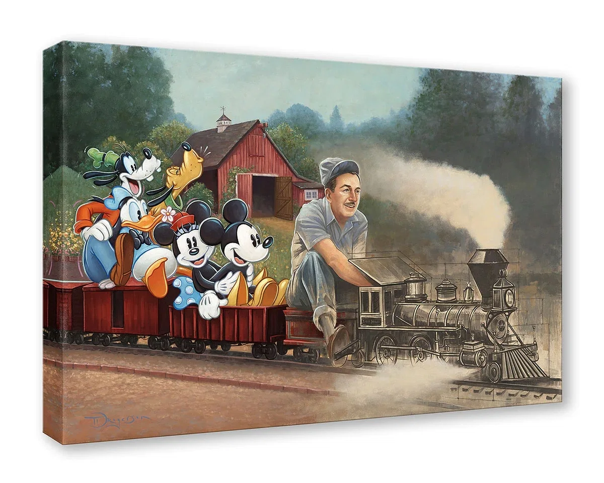The Engine of Imagination by Tim Rogerson — Gallery Wrapped Giclee On Canvas