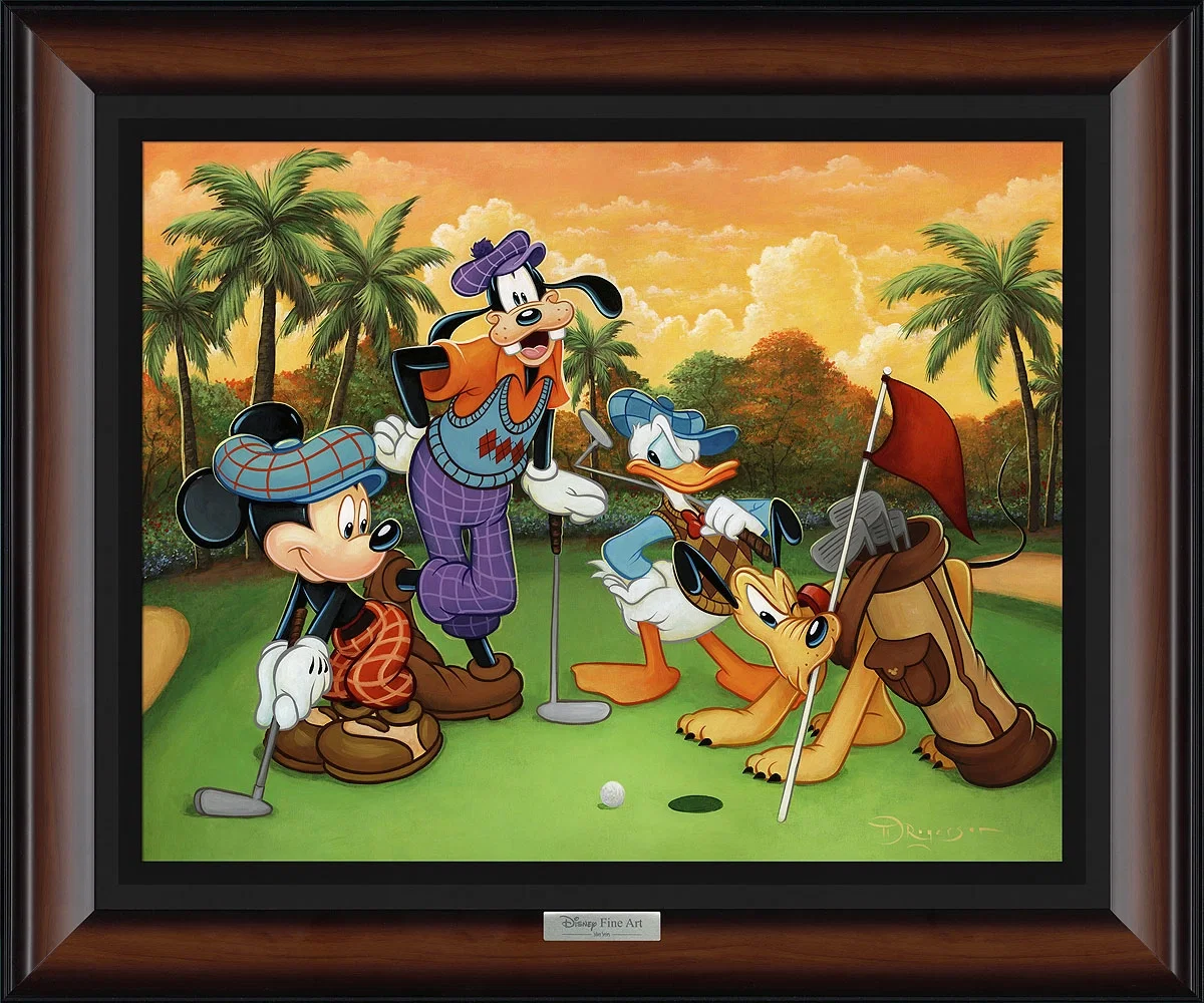 Fabulous Foursome by Tim Rogerson — Giclee On Canvas