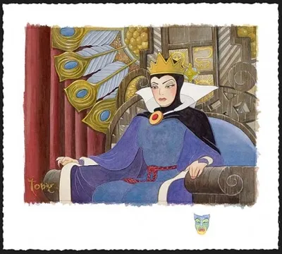 Toby Bluth - Face Of Evil Deluxe Snow White Evil Queen