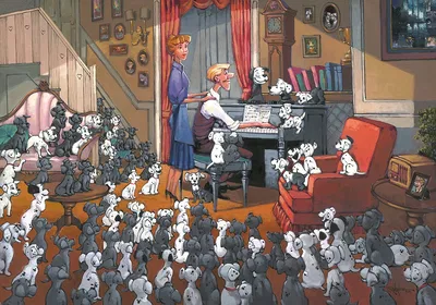Rodel Gonzalez - Family Gathering - From Movie One Hundred and One Dalmatians