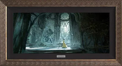 Disney Concepts - Belle Visits the West Wing Unframed