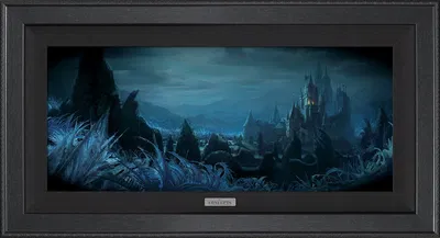 Disney Concepts - Shadows of Beast's Castle Unframed