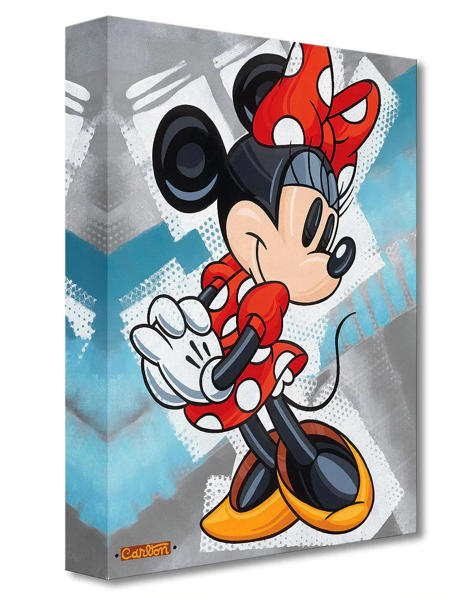 Ahh Geez Minnie by Trevor Carlton — Gallery Wrapped Giclee On Canvas