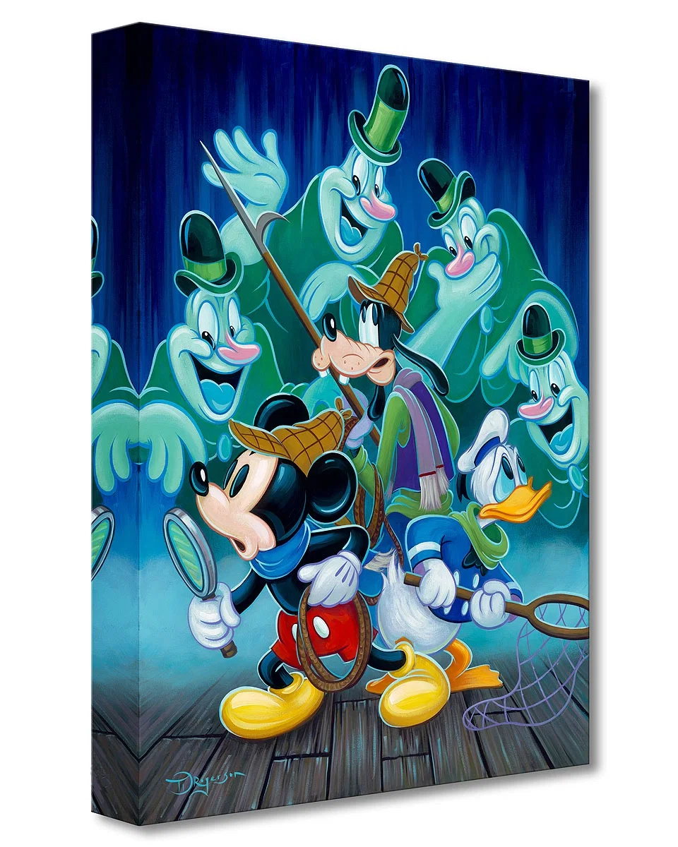 Ghost Chasers by Tim Rogerson — Gallery Wrapped Giclee On Canvas